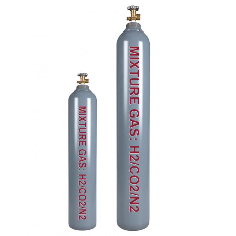 Khí hỗn hợp H2:10%, CO2:10%, balance N2