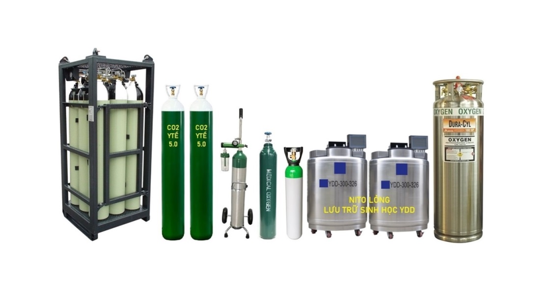Tổng hợp sản phẩm Khí Y tế và dưỡng khí